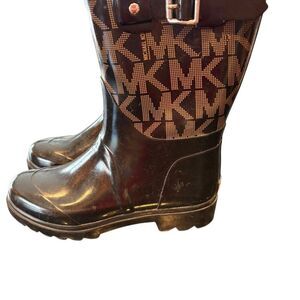Michael Kors Women's Multicolor Mid-Calf Rain Boots Size 6